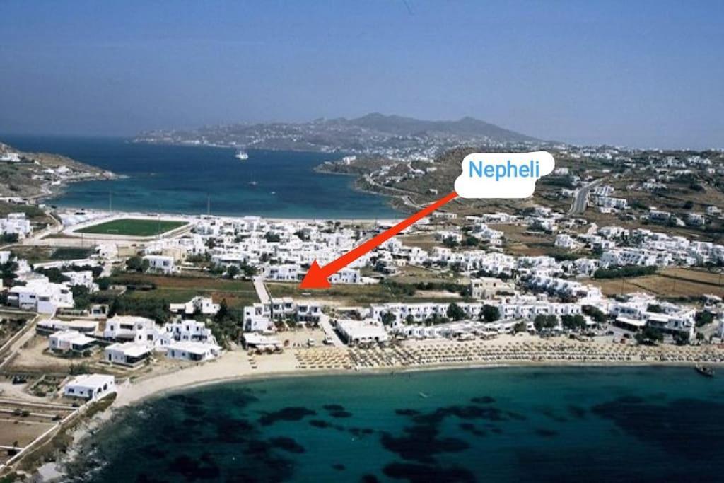 'Nepheli' Mykonean Suite Ornos  Exterior photo